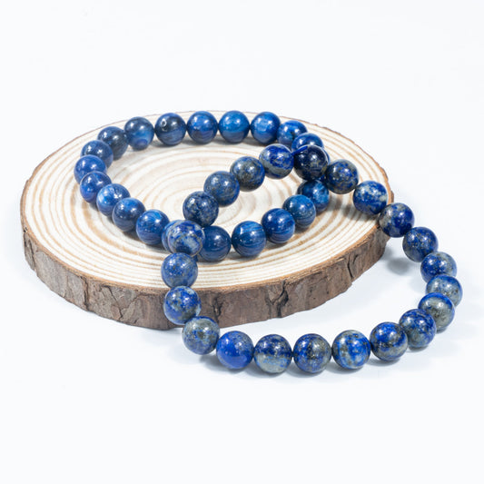 8mm/12mm Natural Lapis Lazuli Bracelet Wholesale