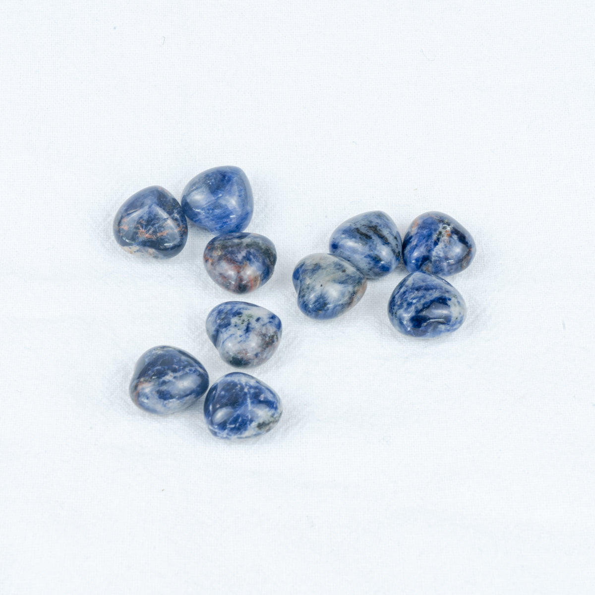 Mini Sodalite Heart In Bulk