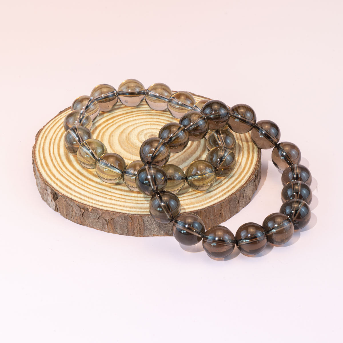 8mm/12mm Natural Smoky Quartz Bracelet Wholesale