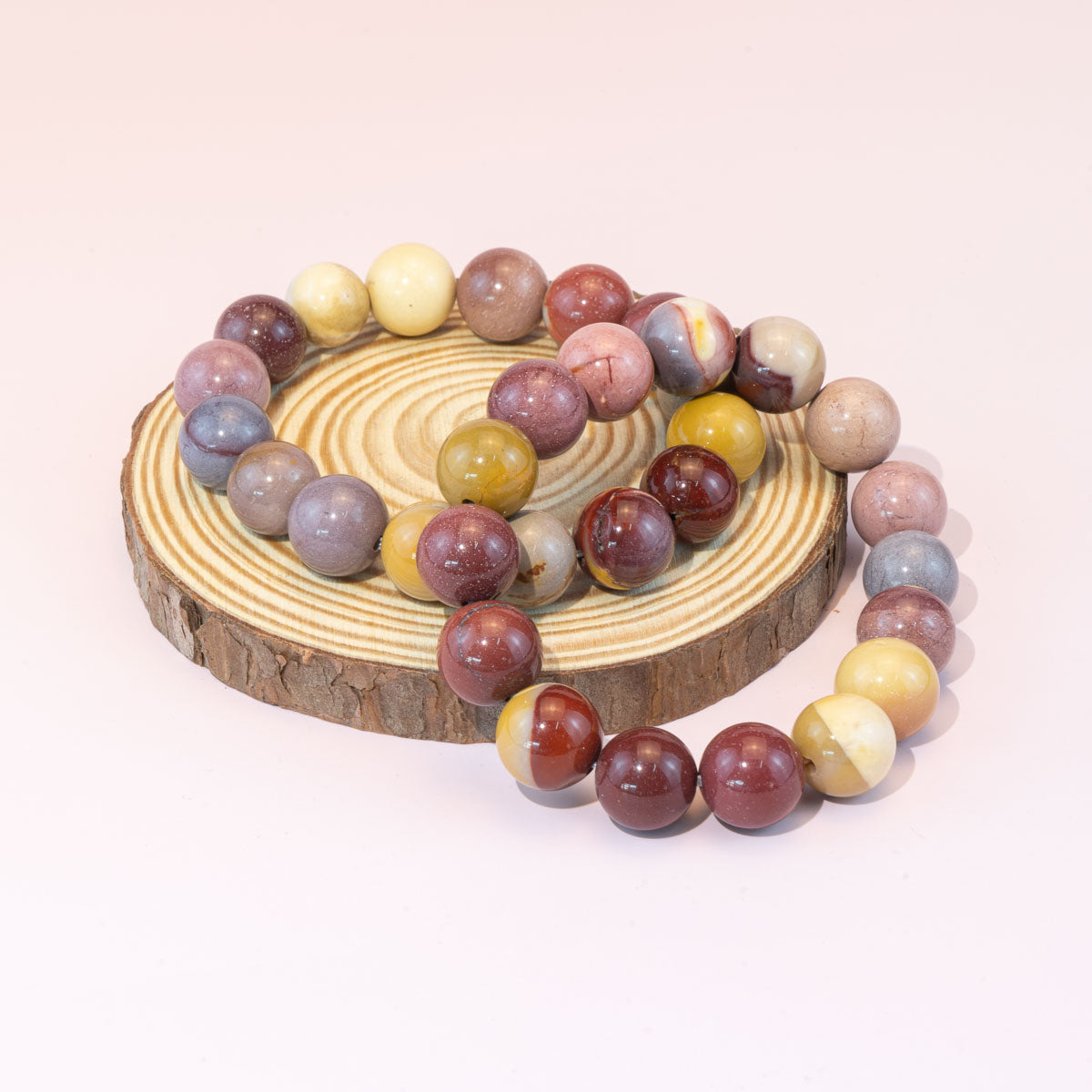 8mm Natural Mookaite Jasper Bracelet Wholesale