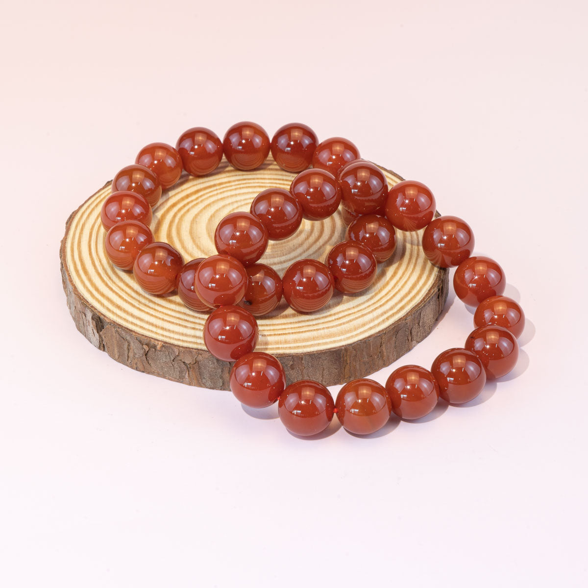 12mm Natural Carnelian Bracelet Wholesale