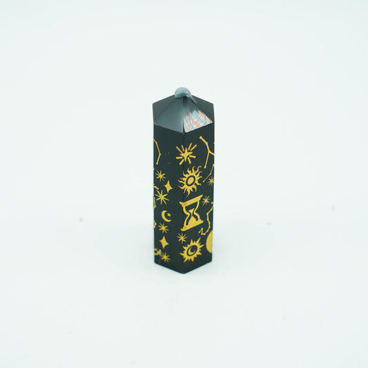 Black obsidian obelisk of Astrology¡¾Hjl0010A5¡¿