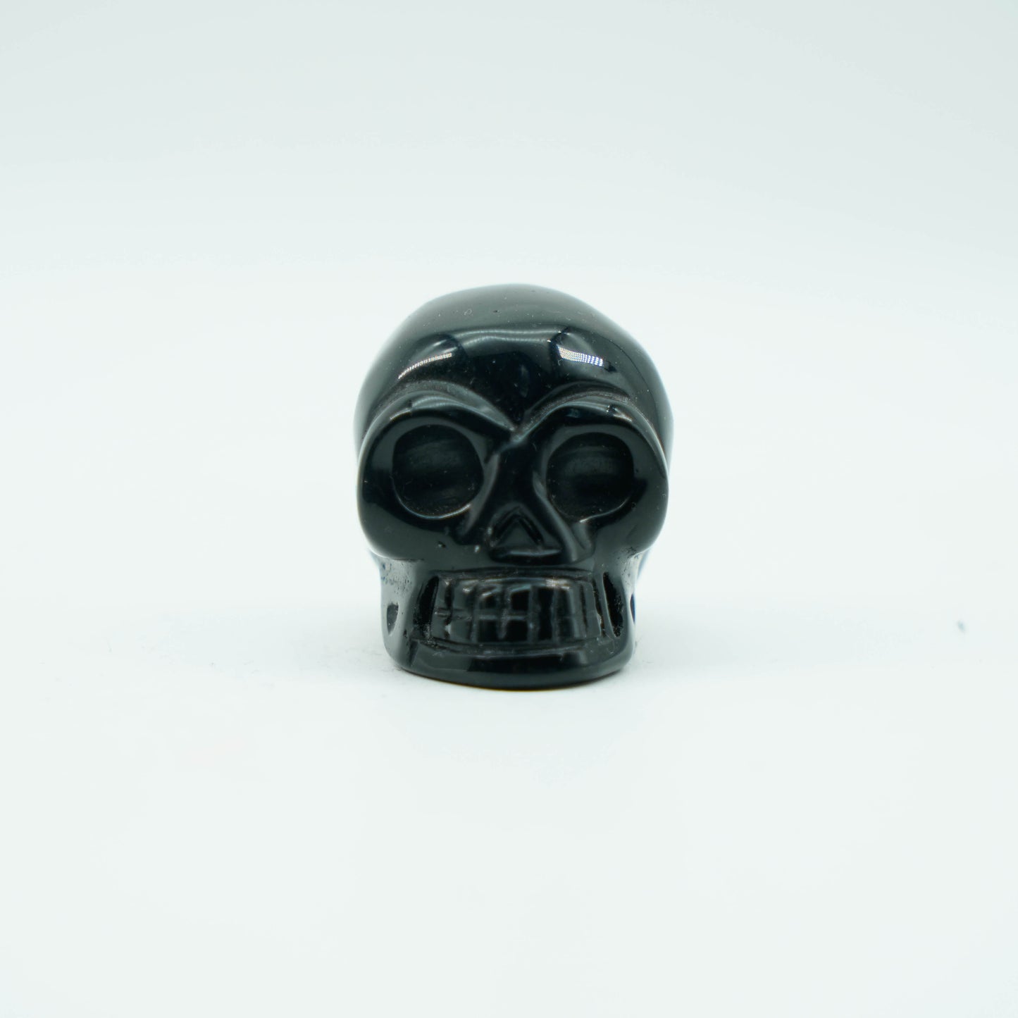 Black obsidian big eyes skull¡¾Hjl0010A9¡¿