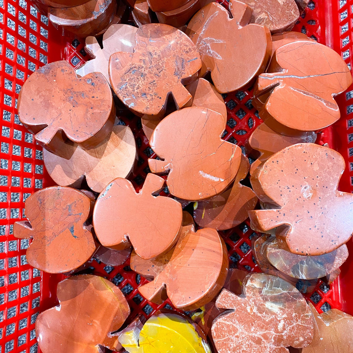 Red Jasper Apple Slices In Bulk