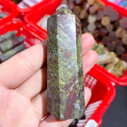 Dragon Blood Stone Point In Bulk