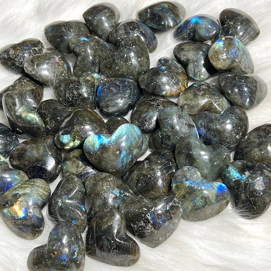 Labradorite Heart For Sale